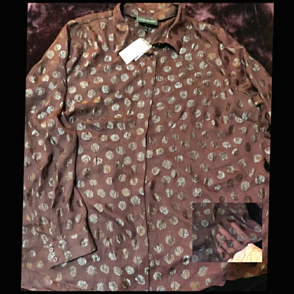 Lane Bryant Button Down Blouse